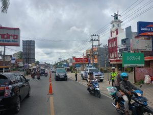 Hari Kedua Lebaran, Polres Pringsewu Tingkatkan Pengamanan di Jalan Protokol dan Obyek Wisata