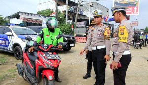 Angka Kecelakaan Turun Selama Operasi Ketupat Krakatau 2024 di Pringsewu