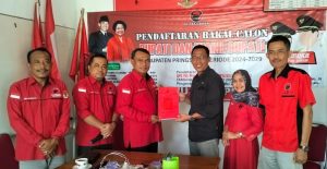 Ketua fraksi PDI Perjuangan Kab Pringsewu. ARIS WAHYUDI, ST. Serius maju sebagai calon Wakil Bupati dari PDI-P