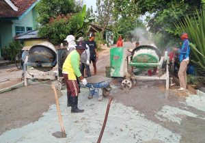 Jalan Semenisasi Baru di Tambahrejo Barat Tingkatkan Kualitas Hidup Warga