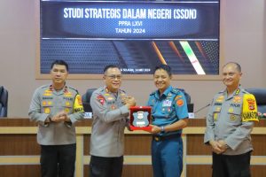 Kapolda Lampung Terima Kunjungan Peserta Lemhannas RI, Bahas Situasi Kamtibmas