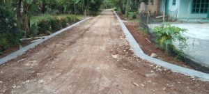 Pekon Banjarejo Bangun Talud Penahan Tanah Gunakan Dana Desa