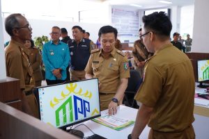 Pj. Bupati Pringsewu Marindo kunjungi Mal Pelayanan Publik (MPP) Kabupaten Pringsewu