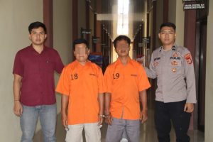 Terlibat Pencurian Puluhan Kambing, Dua Warga Pugung Ditangkap Polres Pringsewu