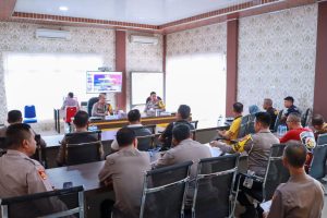Polres Pringsewu Gelar Rapat Koordinasi Lintas Sektoral untuk Pengamanan Rute World Surf League di Krui