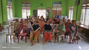 Bantuan Pangan Tahap Kelima Dibagikan di Pekon Neglasari