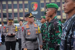 Sinergitas TNI-POLRI Kawal Program Pemerintah