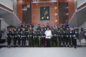 Pemkab Pringsewu dan Puspomad Gelar Ramah Tamah