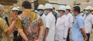 Wakil Ketua DPRD Lampung Selatan, Agus Sartono Mendampingi Menteri Perdagangan, Zulkifli Hasan