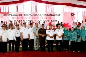 Anggota DPRD Kabupaten Lampung Selatan fraksi Perindo dan Anggota DPRD fraksi PDI P Menghadiri Musrenbang