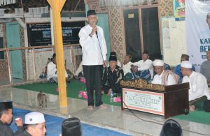 Adi Erlansyah Hadiri Karang Sambung Bersholawat di PP Nurul Muttaqin Pagelaran