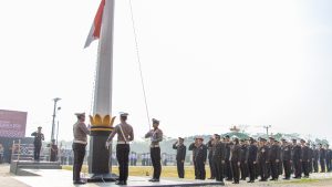 Polres Pringsewu Gelar Upacara Peringatan Hari Lahir Pancasila 2024