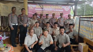 Jelang HUT Bhayangkara ke-78, Polres Pringsewu Kunjungi Purnawirawan Polri