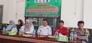 Pemerintah Pekon Wates Gelar Pelatihan Kepada Warga Tentang Cara Budidaya Ikan Dalam Tong