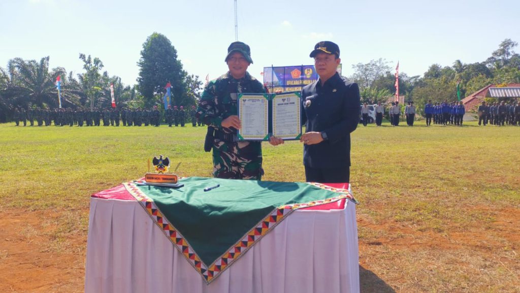 Pembukaan TMMD Ke-121 Kodim 0424/Tanggamus di Kabupaten Pringsewu