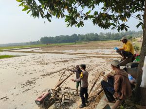 Polres Pringsewu Intensifkan Imbauan Waspada Pencurian Mesin Traktor di Area Persawahan