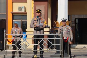Pimpin Apel Gelar Pasukan Operasi Patuh, Kapolres Pringsewu: Pelanggaran Lalu Lintas Sebabkan Ratusan Kecelakaan di Lampung