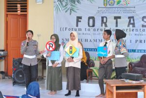 Satgas Operasi Patuh Polres Pringsewu Gencarkan Kampanye Keselamatan Lalu Lintas