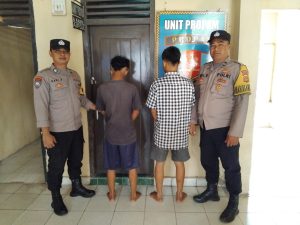 Pesta Sabu di Rumah Kosong Dekat kantor Polisi, Dua Remaja Pesawaran Ditangkap