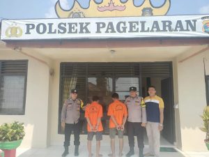 Polsek Pagelaran Tangkap Dua Pelaku Penipuan dan Penggelapan Mesin Bajak Sawah