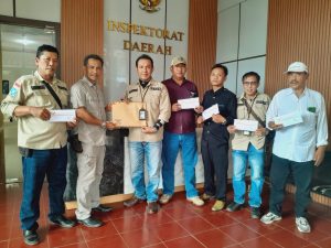 DPD GWI Provinsi Lampung dan DPC GWI Tanggamus Laporkan Oknum Kepala Pekon Gunung Tiga