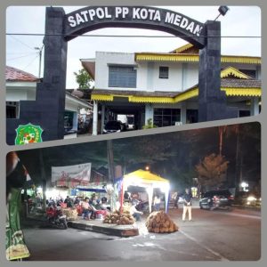 Kinerja Satpol PP Medan Dipertanyakan Perihal Pelanggaran Perda Oknum Pengusaha “Mak Ropo Durian” di Taman Kota