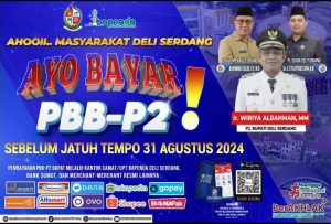 Kesadaran Masyarakat Membayar Pajak, Kunci Utama Pembangunan di Deli Serdang