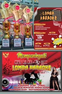 Findi Artika Juara Bintang Pantura 6 Gelar Lomba Karaoke, Semarak diikuti 50 Peserta