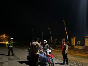 Patroli Malam Akhir Pekan, Polres Pringsewu Amankan Lima Unit Sepeda Motor Tanpa Dokumen