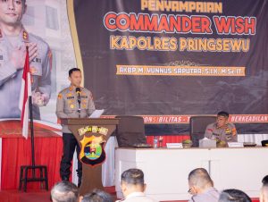 Pengamanan Pemilukada 2024 Jadi Fokus Utama Kepemimpinan AKBP M Yunnus Saputra Di Pringsewu