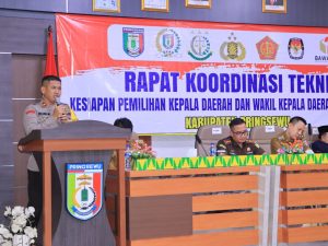 Polres Pringsewu Siap Amankan Pemilihan Kepala Daerah 2024
