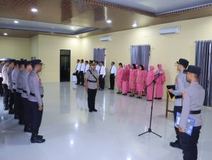 Mutasi Ke Mabes Polri, Jabatan Kasat Intelkam Polres Pringsewu Diserahkan