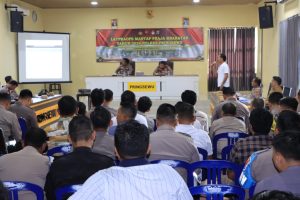 Polres Pringsewu Gelar Latihan Pra Operasi Mantap Praja Krakatau 2024 untuk Persiapan Pilkada Serentak