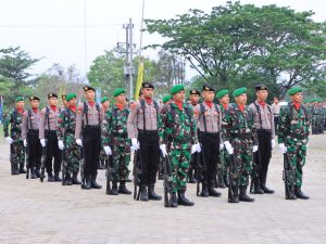 Polres Pringsewu Siapkan Ratusan Personel Gabungan untuk Amankan Prosesi Pengambilan Sumpah Anggota DPRD Terpilih