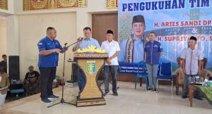 Aries Sandi DP Calon Bupati Pesawaran Janji Muluskan Jalan di 148 Desa dalam 2 Tahun