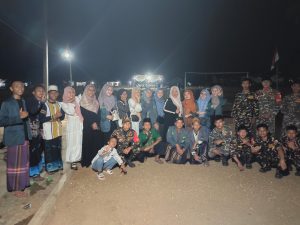 Sholawatan di Pekon Tritunggalmulya Meriahkan Perpisahan KKN STIT Pringsewu