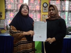 Perseteruan antara Kepala SDN Palas Aji Dengan FEBRINA INDRIANI wali murid telah Berakhir Damai, .