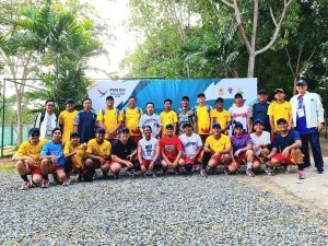 Kunjungi Kontingen Lampung PON XXI Aceh-Sumut, Marindo Kurniawan Berikan Semangat & Motivasi