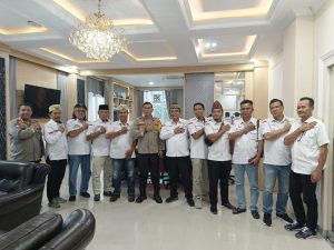 Laskar Lampung Indonesia Audensi ke Wakapolda Lampung
