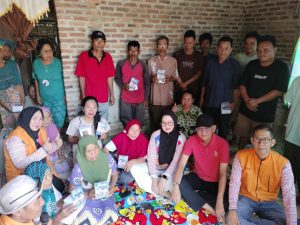 Sapa Masyarakat di Pelosok Desa Pagelaran Utara, Adi Erlansyah Ajak Berjuang Bersama untuk Kabupaten Pringsewu