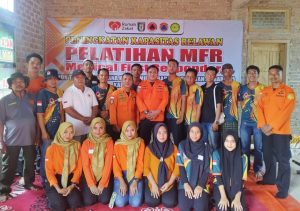 Rumah Zakat gandeng Basarnas Lampung gelar Pelatihan MFR bagi Relawan Destana Kresnomulyo Barat Pringsewu