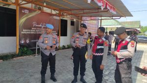Satgas Operasi Mantap Praja Polres Pringsewu Tingkatkan Pengamanan di KPU dan Bawaslu