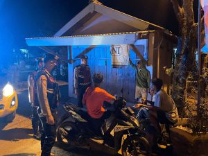 Tim Patroli Perintis Presisi Polres Pringsewu Intensif Lakukan Patroli Malam untuk Menekan Gangguan Keamanan