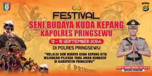 Puluhan Kelompok Seni Siap Meriahkan Festival Kuda Kepang 2024 di Polres Pringsewu