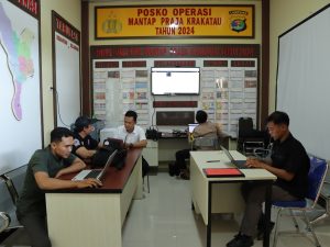 Cegah Hoaks dan Ujaran Kebencian, Satgas Gakkum Operasi mantap Praja Polres Pringsewu Intensif Pantau Media Digital