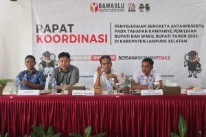 “Media dan Bawaslu Lampung Selatan Bersinergi Awasi Pemilu 2024”