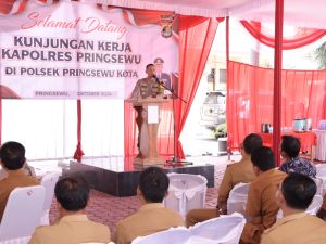 Kapolres Pringsewu Imbau Masyarakat Pilih Pemimpin Berintegritas, Tolak Politik Uang dalam Pilkada 2024