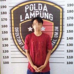 Pria Asal Cianjur Ditangkap Polda Lampung Bawa Kabur Remaja tanpa Izin Orang Tua