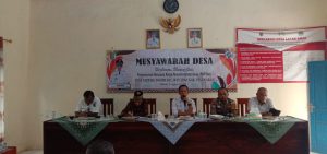 Desa Gedung Dalom Laksanakan Musdes Demi Tercapainya Pembangunan