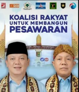 “Lokasi Coblos Paslon Pilkada Pesawaran: Aries-Supriyanto di Pesawaran, Nanda-Antonius di Bandar Lampung”